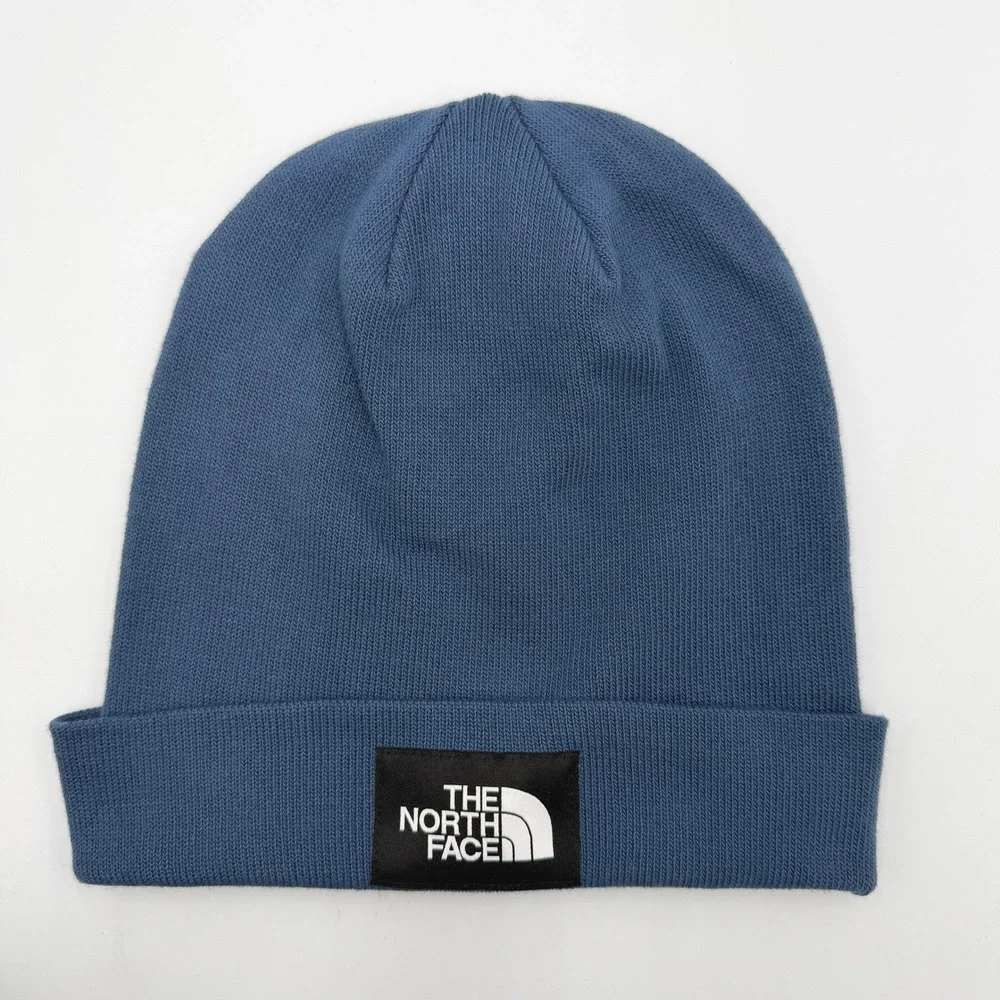 The North Face Dockworker Beanie Mens OS Shady Blue New Recycled Knit Hat
